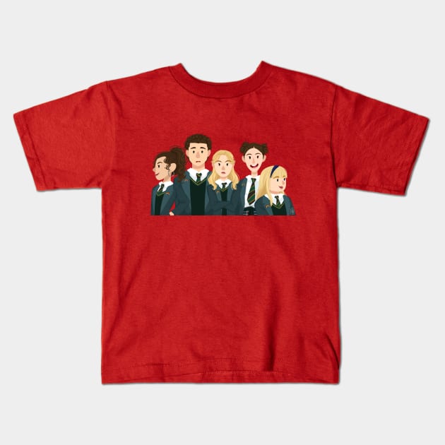 Derry Girls - Pack Animals Kids T-Shirt by artsy_alice